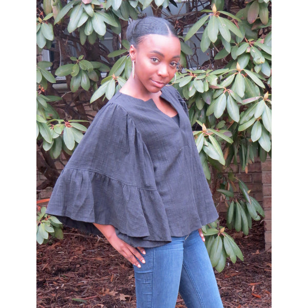 Vita Black Top - Brihanna Nicole