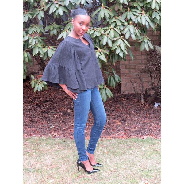 Vita Black Top - Brihanna Nicole
