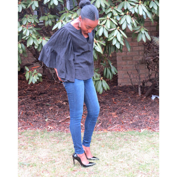 Vita Black Top - Brihanna Nicole