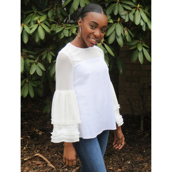 Pearl Ivory Top - Brihanna Nicole
