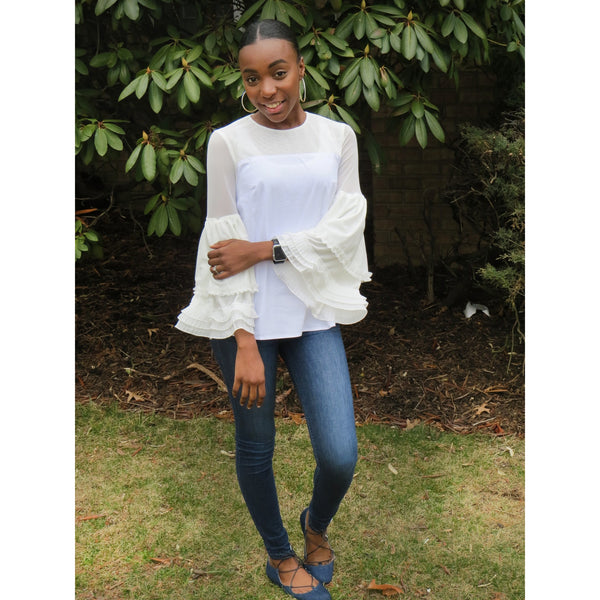 Pearl Ivory Top - Brihanna Nicole