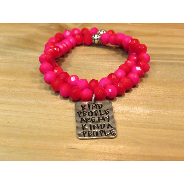 Kind People Charm Bracelet