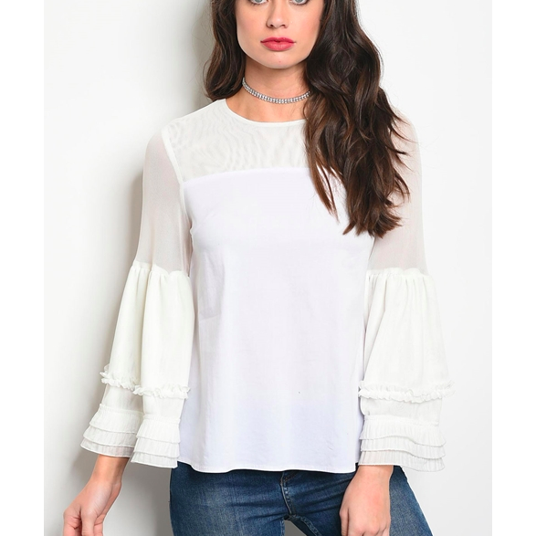 Pearl Ivory Top - Brihanna Nicole