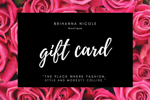 Brihanna Nicole Gift Card
