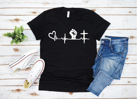 Love Justice and Faith T-shirt