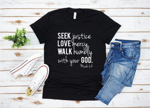 Seek Justice T-shirt